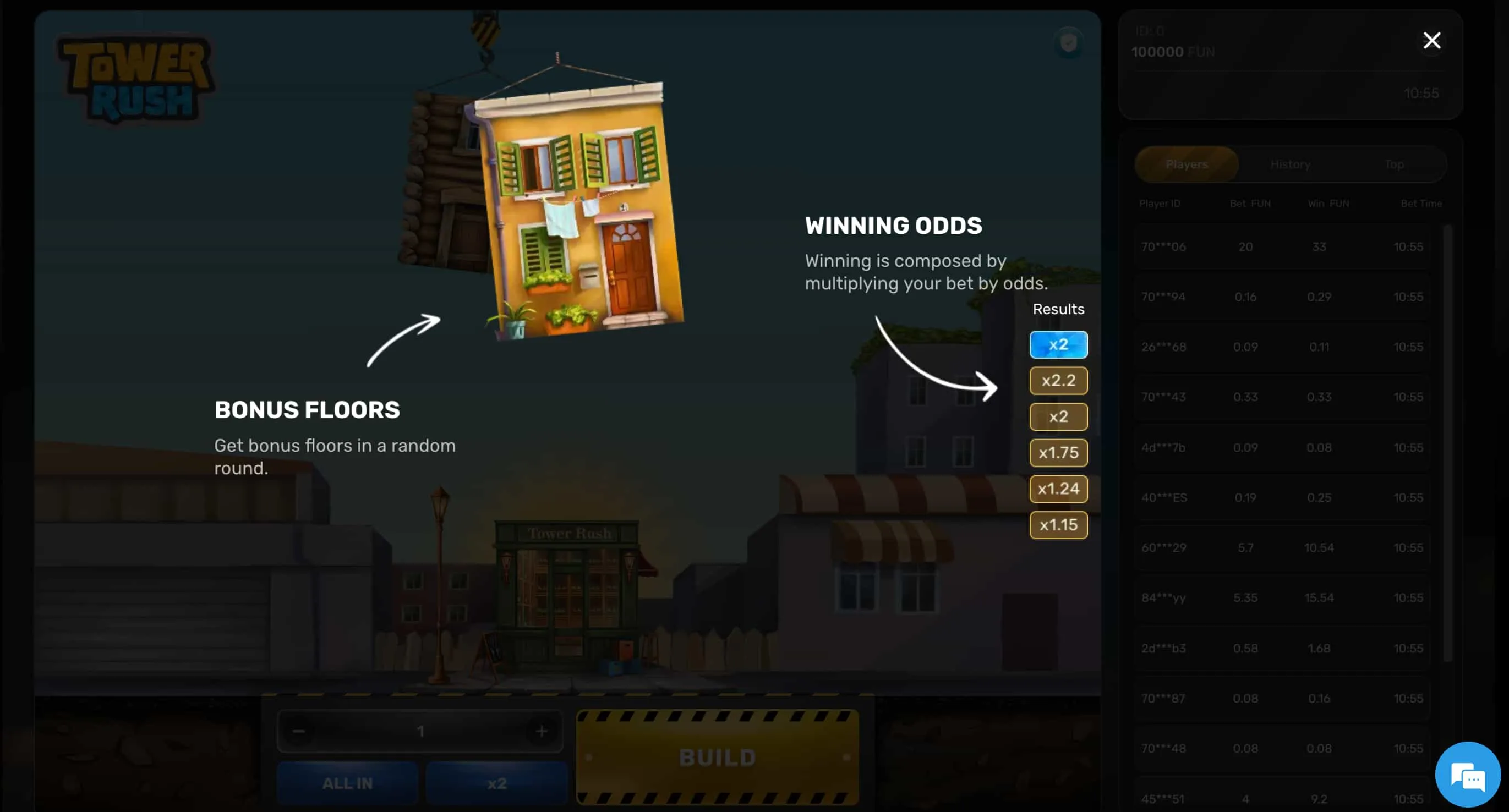 Funciones Especiales de Tower Rush