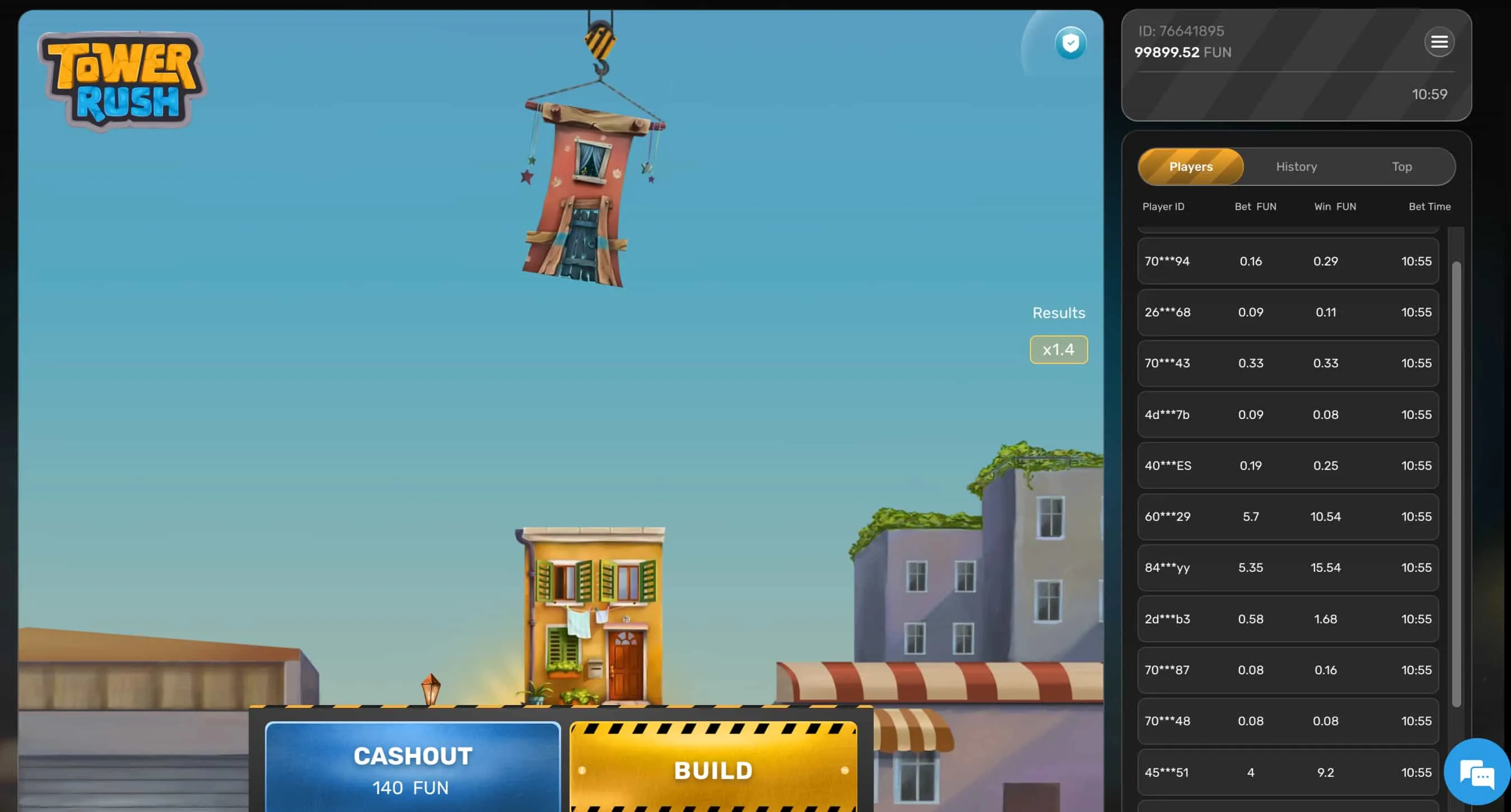 Jugar Tower Rush por Dinero Real